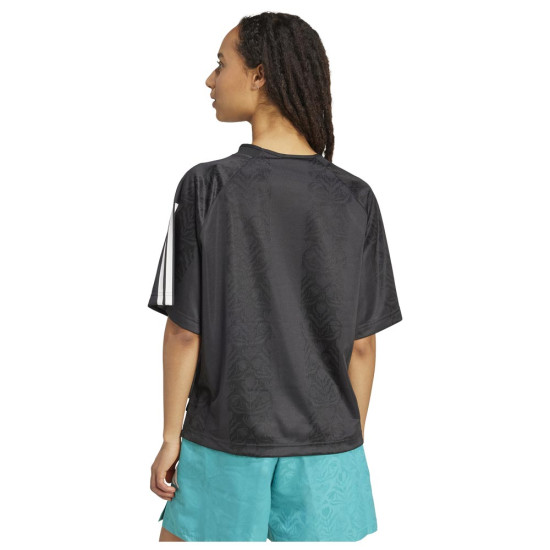 Adidas Γυναικεία κοντομάνικη μπλούζα Tiro x Common Goal Jacquard Tee